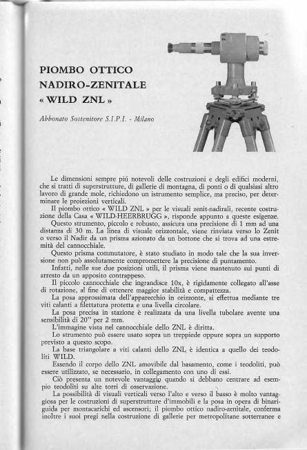 Copertina articolo #17 Bollettino SIFET ANNO: 1963 n.1